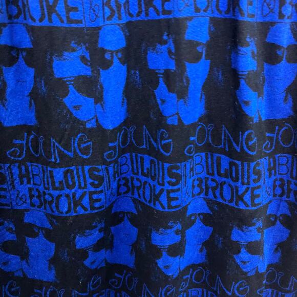 Young Fabulous and‎ Broke Graphic Print Babydoll - Picture 3 of 8